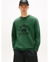 Tommy Hilfiger - Graphic Terry Crew Neck Sweatshirt - Lyst