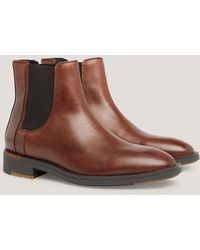 Tommy Hilfiger - Premium Leather Chelsea Boots - Lyst