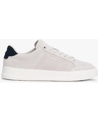 Tommy Hilfiger - Suede Chunky Sole Court Trainers - Lyst