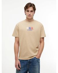 Tommy Hilfiger - Back Repeat Crest Logo Relaxed T-Shirt - Lyst