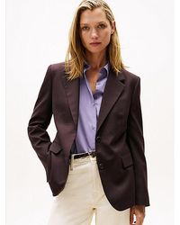 Tommy Hilfiger - Timeless Regular Fit Blazer Van Wolmix - Lyst