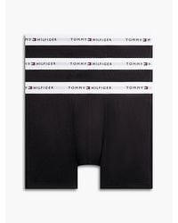 Tommy Hilfiger - 3-Pack Signature Contrast Waistband Boxer Briefs - Lyst