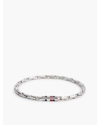 Tommy Hilfiger - Stainless Steel Box Chain Bracelet - Lyst