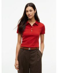 Tommy Hilfiger - Slim Fit Tone Button Polo Shirt - Lyst