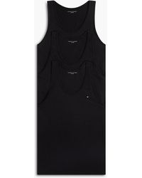 Tommy Hilfiger - 3-Pack Signature Lounge Tank Tops - Lyst
