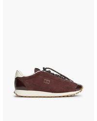 Tommy Hilfiger - Tommy Jeans Archive Suede Speed Lace Trainers - Lyst