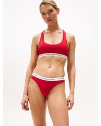 Tommy Hilfiger - Perizoma Con Elastico Iconico - Lyst