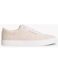 Tommy Hilfiger - Linen Chambray Jacquard Trainers - Lyst