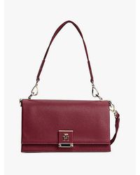 Tommy Hilfiger - Crossbodytas Met Gegranuleerde Textuur - Lyst