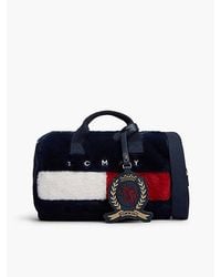 Tommy Hilfiger - Archive Logo Faux Fur Duffel Bag - Lyst