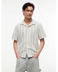 Tommy Hilfiger - Regular Fit Textured Short Sleeve Shirt - Lyst