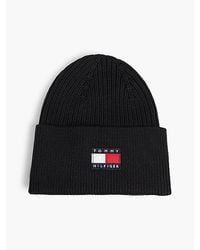 Tommy Hilfiger - Kids Heritage Flag Logo Beanie - Lyst
