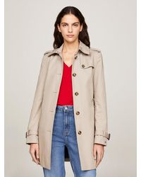 Tommy Hilfiger - Trench-coat droit Heritage - Lyst