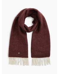 Tommy Hilfiger - Chic Pure Wool Scarf - Lyst