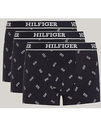 Tommy Hilfiger - Set Van 3 Hilfiger Monotype Boxershorts - Lyst