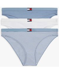 Tommy Hilfiger - 3-Pack Heritage Flag Logo Briefs - Lyst