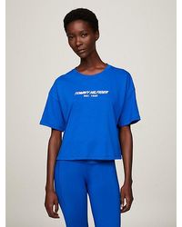 Tommy Hilfiger - Sport Essential Relaxed Cropped Fit T-Shirt - Lyst
