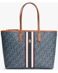 Tommy Hilfiger - Th Monoplay Signature Tote Bag - Lyst
