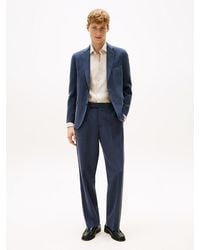 Tommy Hilfiger - Pantaloni Regular Fit Con Piega - Lyst