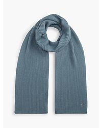 Tommy Hilfiger - Hilfiger Flag Scarf With Cashmere - Lyst