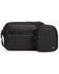 Tommy Hilfiger - Embossed Flag Modular Crossbody Bag - Lyst