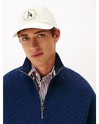 Tommy Hilfiger - Baseballpet Met Gewassen Finish - Lyst