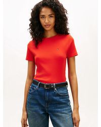 Tommy Hilfiger - Slim Crew Neck T-shirt - Lyst
