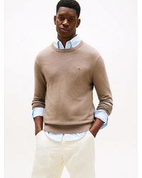 Tommy Hilfiger - Trui Met Ronde Hals En Kasjmier - Lyst