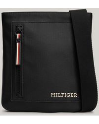 Tommy Hilfiger - Pique Textured Small Crossover Bag - Lyst