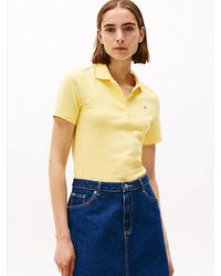 Tommy Hilfiger - 1985 Slim Fit Poloshirt Aus Stretch-Piqué - Lyst