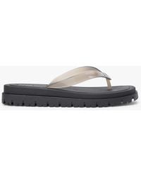 Tommy Hilfiger - Jelly Cleat Wedge Flip-Flops - Lyst