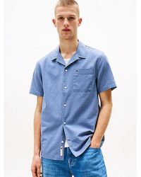 Tommy Hilfiger - Regular Fit Overhemd Met Korte Mouwen - Lyst