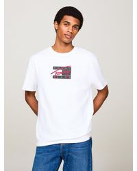 Tommy Hilfiger - Logo Crew Neck T-shirt - Lyst