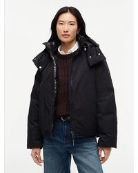Tommy Hilfiger - Shiny Water Repellent Down Hooded Parka - Lyst