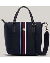 Tommy Hilfiger - Signature Th Monogram Small Tote - Lyst