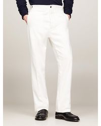 Tommy Hilfiger - Pressed Crease Regular Fit Trousers - Lyst