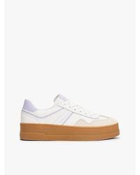 Tommy Hilfiger - The Greenwich Platform-Sneaker Mit Leder - Lyst