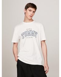 Tommy Hilfiger - Varsity Logo T-shirt - Lyst