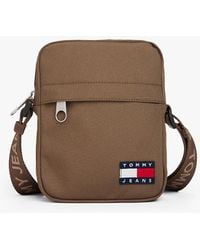 Tommy Hilfiger - Borsa Reporter Essential Con Logo Ripetuto - Lyst