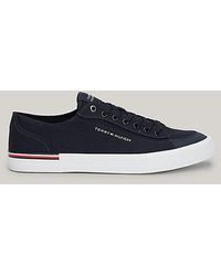 Tommy Hilfiger - Canvas Sneaker Met Signature-tape - Lyst
