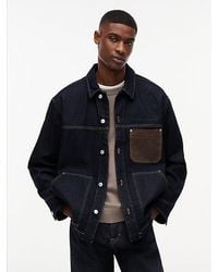 Tommy Hilfiger - Relaxed Denim Chore Jacket - Lyst