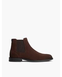 Tommy Hilfiger - Suede Rubberised Flag Chelsea Boots - Lyst