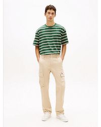 Tommy Hilfiger - Otis Canvas Straight Cargo Trousers - Lyst