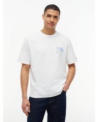 Tommy Hilfiger - 90S Back Bubble Logo Jersey T-Shirt - Lyst
