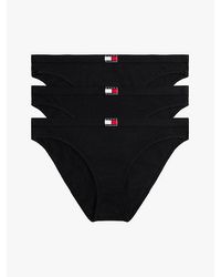 Tommy Hilfiger - Set Van 3 Slips Met Heritage-Logo - Lyst