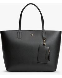 Tommy Hilfiger - Hilfiger Icon Th Monogram Tote Bag - Lyst