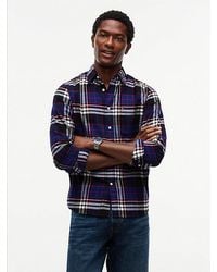 Tommy Hilfiger - Regular Fit Tartan Check Flannel Shirt - Lyst