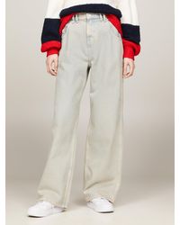 Tommy Hilfiger - Daisy Low Rise Baggy Marble Jeans - Lyst