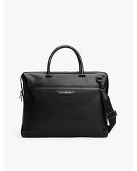 Tommy Hilfiger - Th Business Laptop-Tasche Aus Leder - Lyst