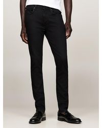 Tommy Hilfiger - Bleecker Black Slim Jeans - Lyst